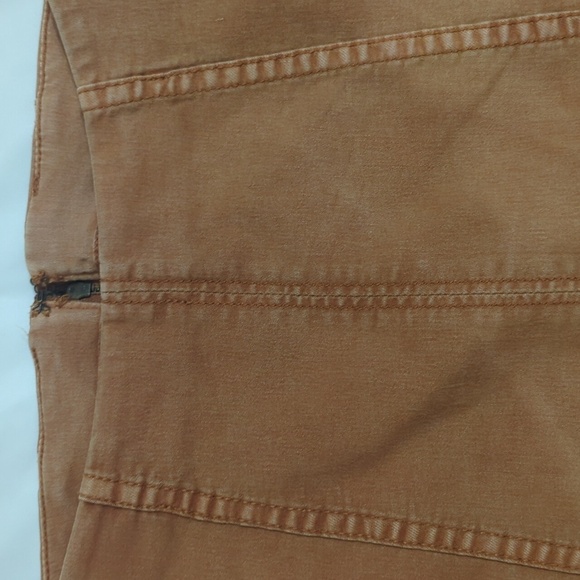 Free People Modern Femme Mini Skirt, Color Tan Size 2 - Picture 9 of 15